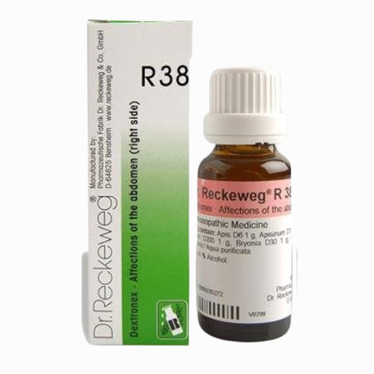 Dr. Reckeweg R38 Affections OF The Abdomen Right Side Drop