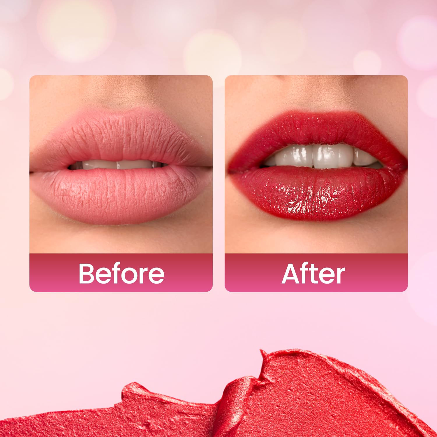 Swiss Beauty My Shine Creamy Lipstick with Vitamin E | Long Lasting Lipstick with Shiny finish | Shade- Pink Victoria, 1.5gm