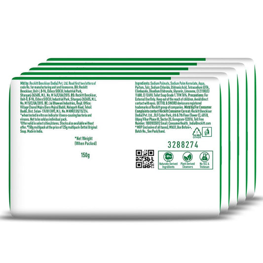 Dettol Original Bathing Soap Bar with 12 HR protective shield (750gm)