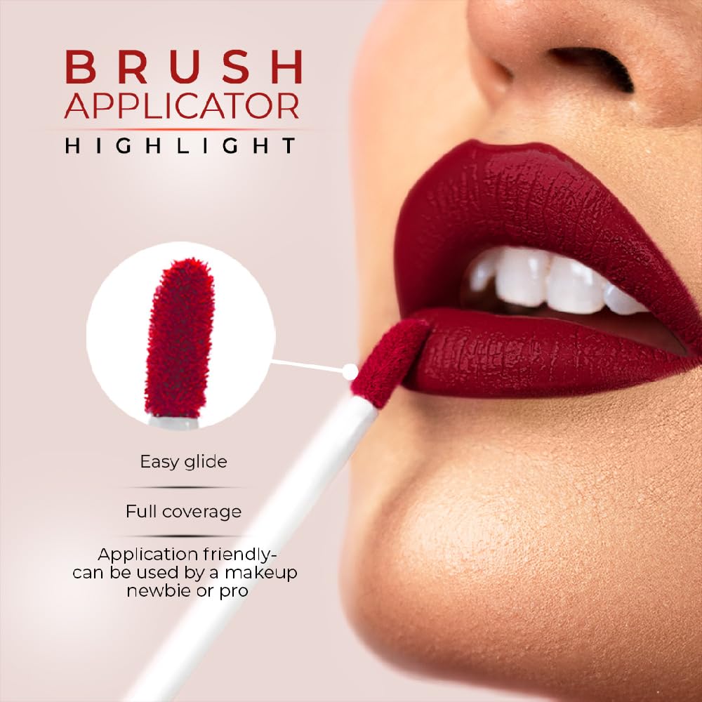 Juice Matte Luxe Lipstick - Vitamin E Enriched, Smudge-Free with Bio Retinol, Moisturizing Lock Technology, SPF 15, Long-Lasting Pack of 2 (Juicy Plum - M05 & Yummy Pink - M13)