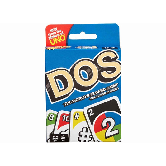 DOS Card Game – Fast-Paced Matching Game from the Makers of UNO (Ages 7+)