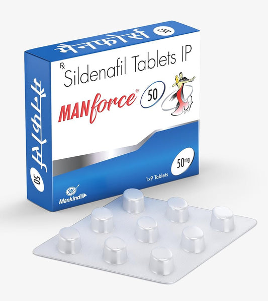 Manforce-50 - Strip of 9 Tablets
