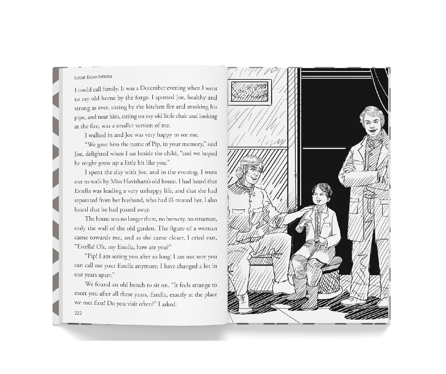Great Expectations : Illustrated Abridged Children Classic English Novel with Review Questions Hardcover  Book
