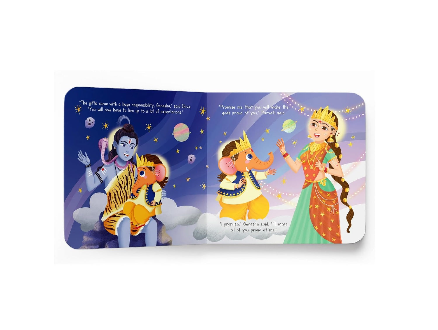 Ganesha’s Gifts – Illustrated Board Book for Kids | Board book
