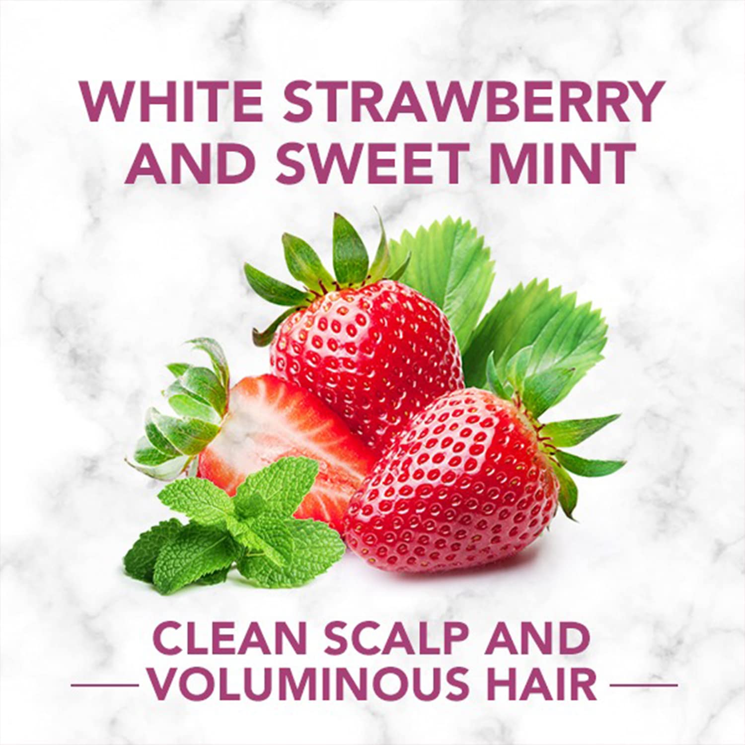 Herbal Essences White Strawberry & Sweet Mint SHAMPOO- For Cleansing and Volume 240 ml