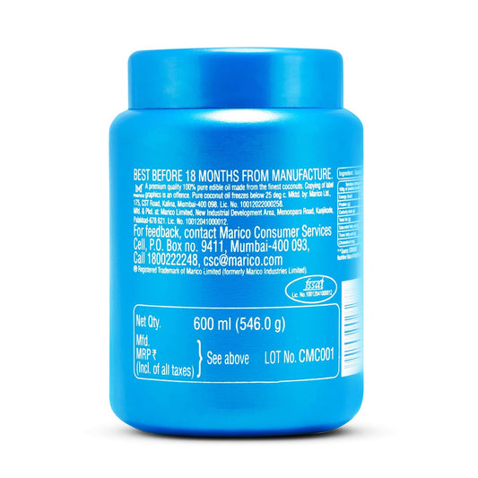 Parachute Coconut Oil - 600 ml (Easy Jar)