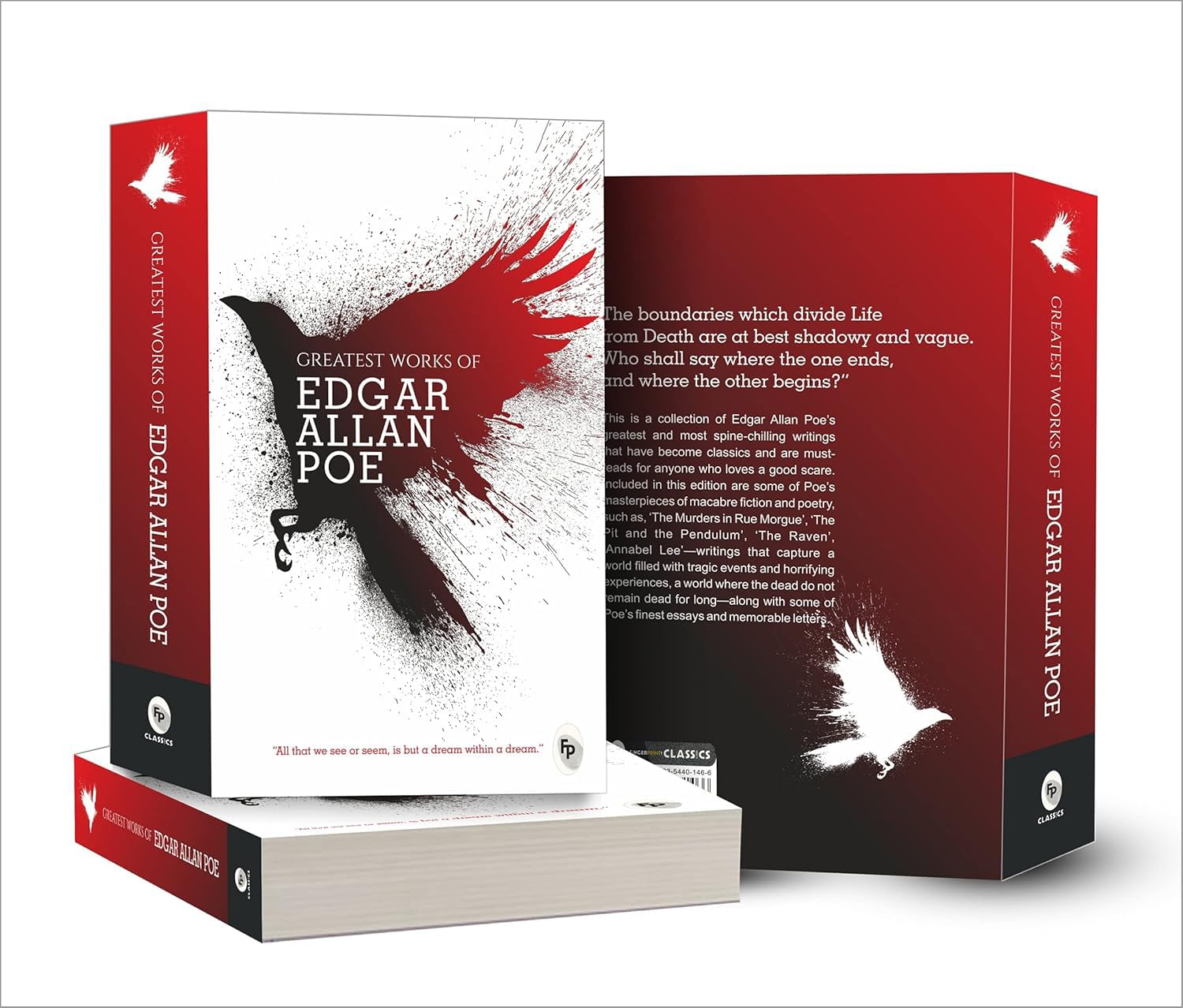 Greatest Works of Edgar Allan Poe Paperback -Book