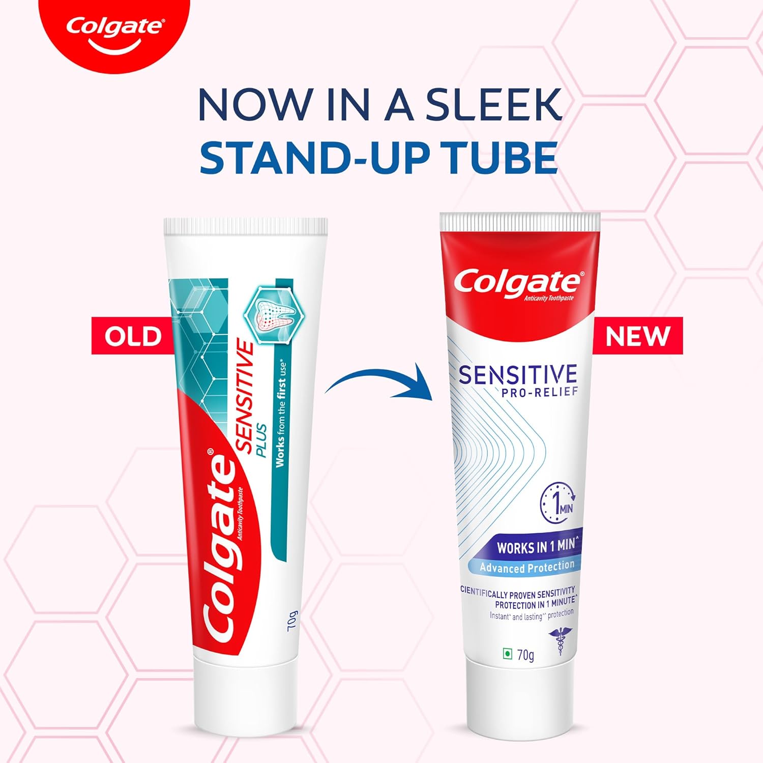 Colgate Sensitive Plus Relief Toothpaste, 70G