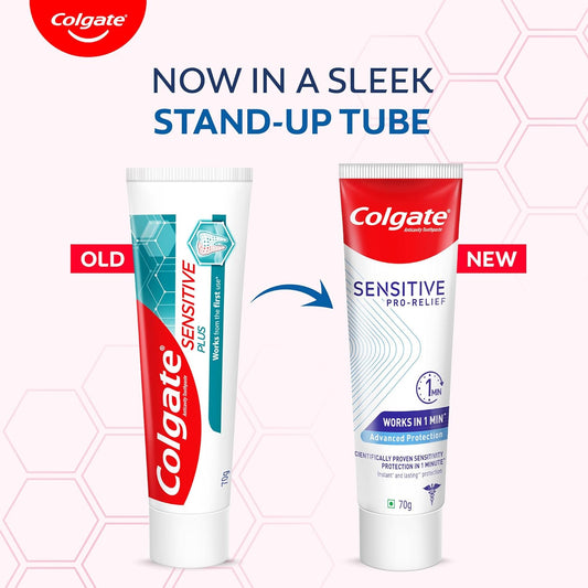 Colgate Sensitive Plus Relief Toothpaste, 70G