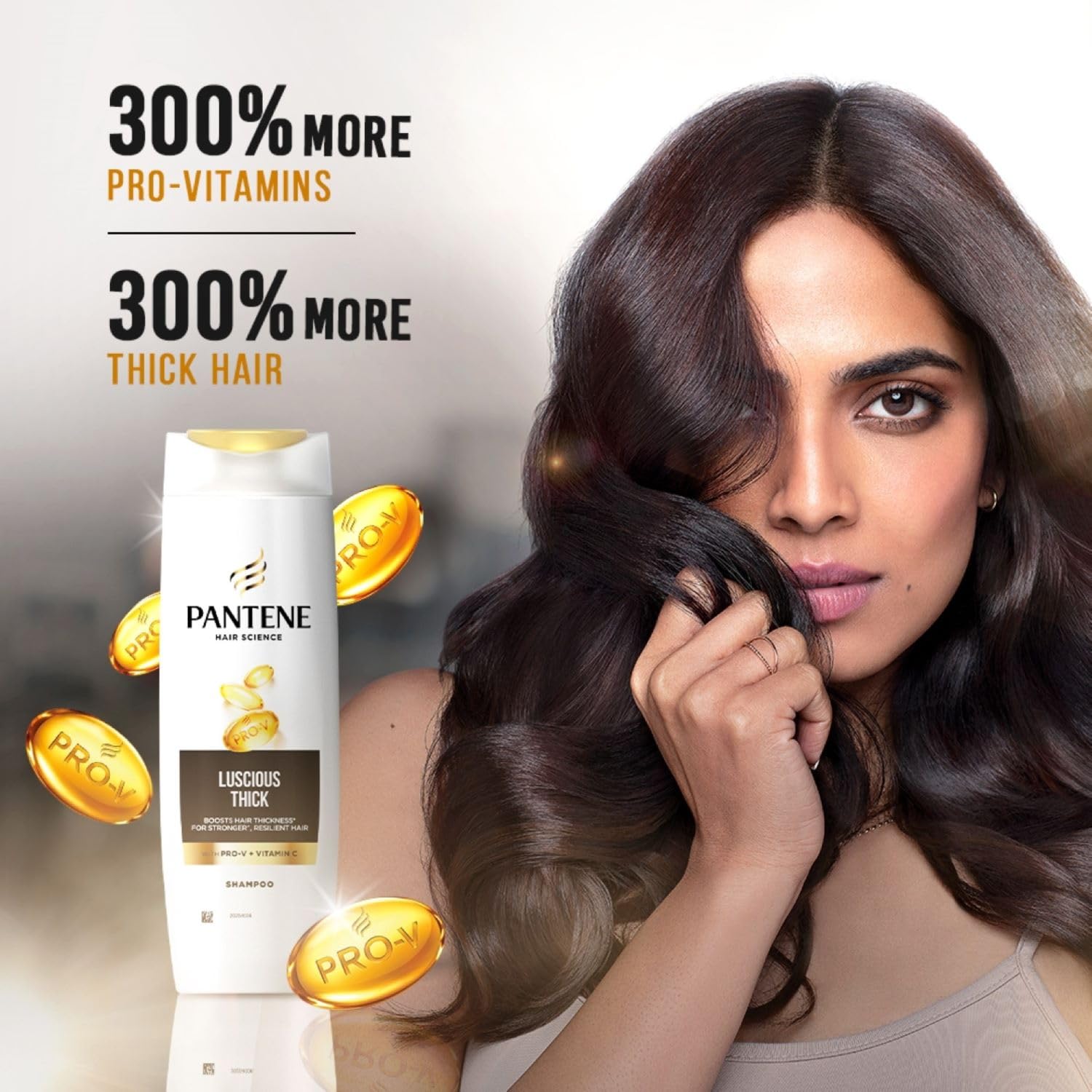 Pantene Advanced Hair Fall Solution Long Black Shampoo For Women 340 Milliliters