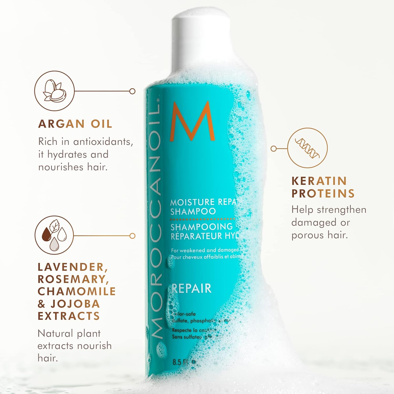 Moroccanoil Moisture Repair Shampoo-250ml