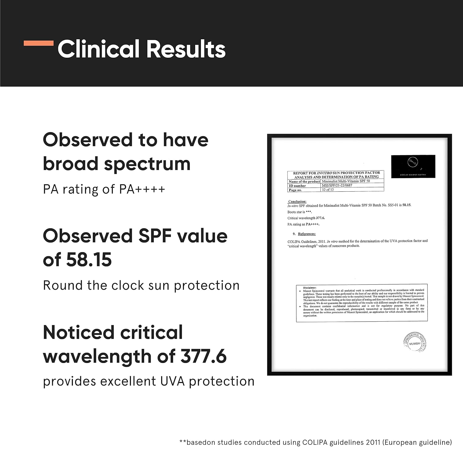 SPF 50 Sunscreen With Niacinamide Multivitamins No White Cast Broad Spectrum