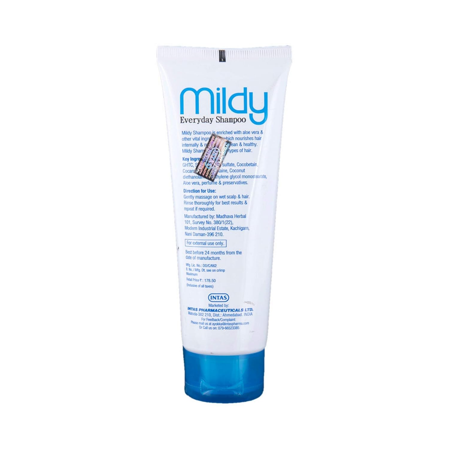 Intas Mildy AHF Anti Hair Fall Shampoo - 100 ml