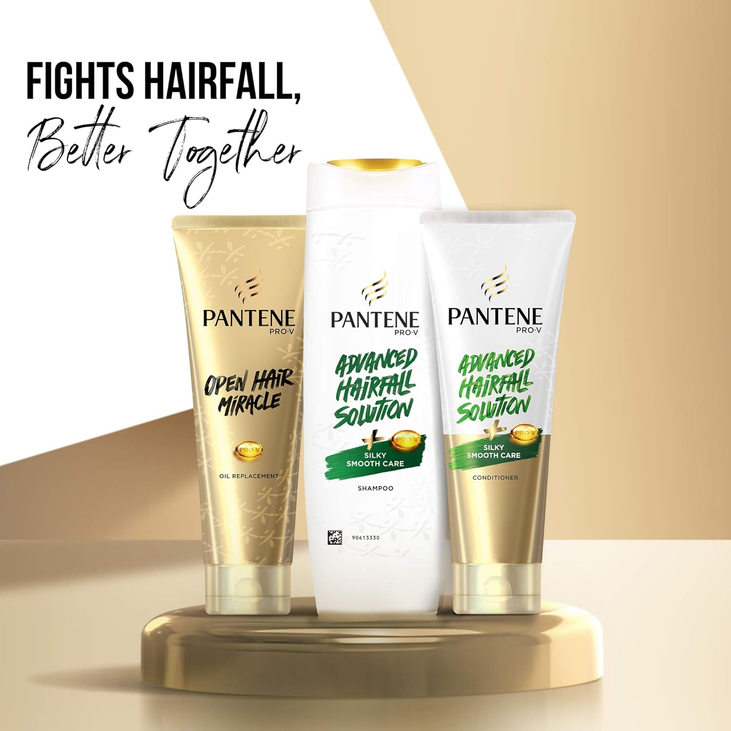 Pantene Advanced Hairfall Solution, Anti-Hairfall Silky Smooth Conditioner, 180ML
