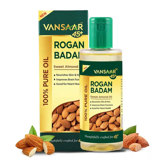 Vansaar 45+ Rogan Badam Oil - 100ml