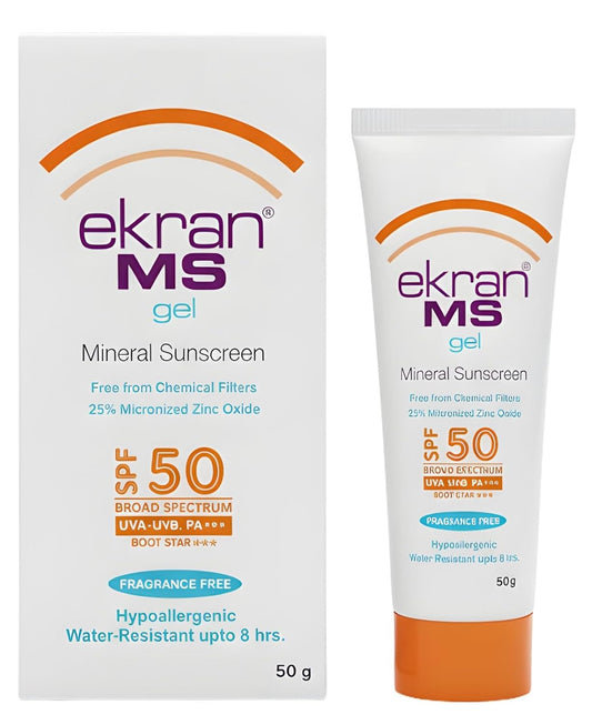 Ekran MS Mineral Sunscreen SPF 50 Gel- 50 gm