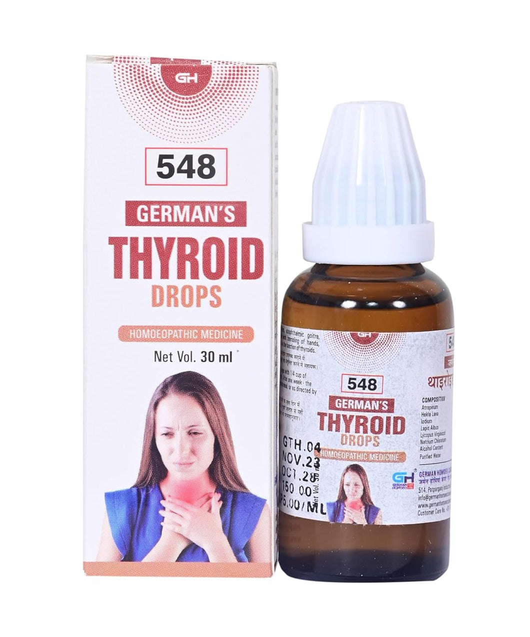 Thyroid Drops 548 | 30ml