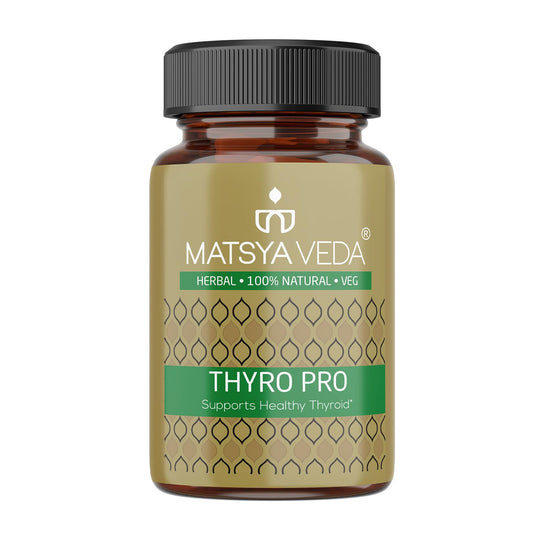 Matsya Veda Thyro-Pro Supports Healthy Thyroid (60 Caps)