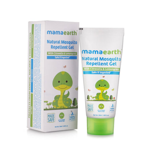 Mamaearth Natural Mosquito Repellent Gel 50ml. DEET Free.