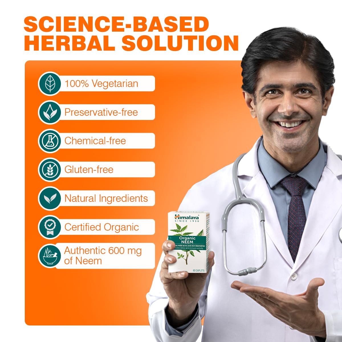 Himalaya OTC Wellness Organic Neem