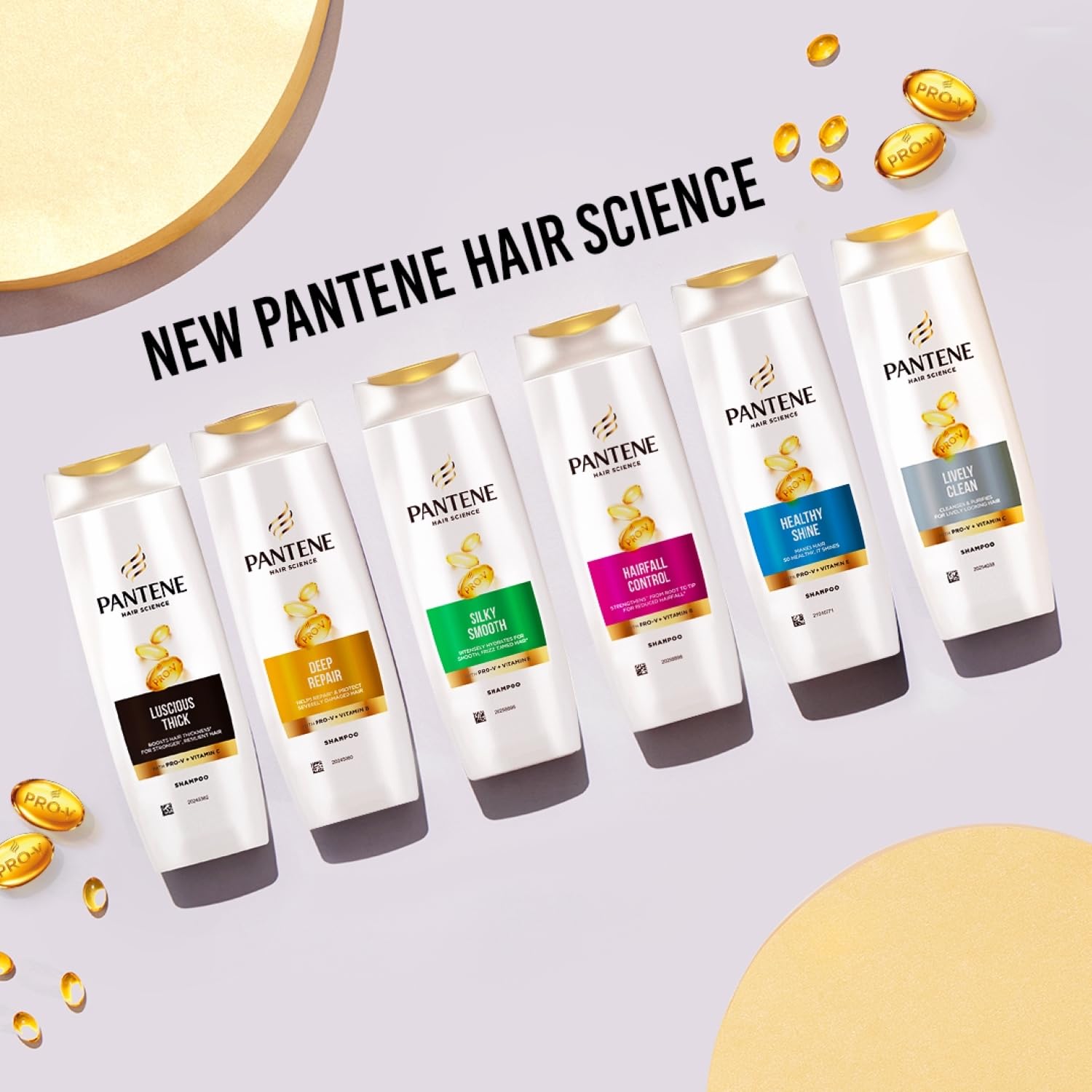 Pantene Advanced Haircare Solution Lively Clean Shampoo For Women 200ml