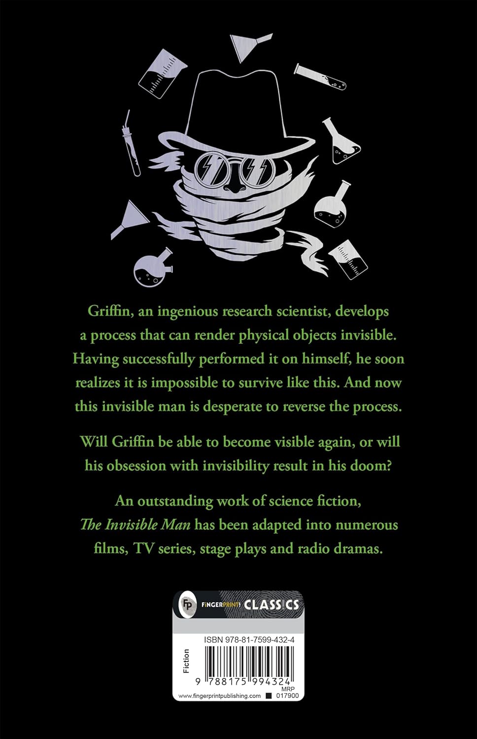 The Invisible Man Paperback -Book