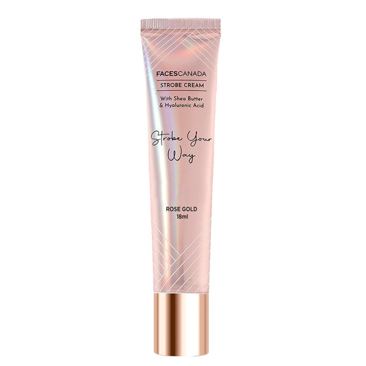 FACES CANADA Strobe Cream Mini- Rose Gold, 18ml