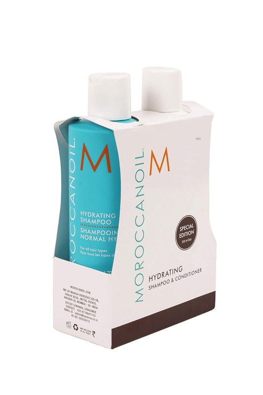 Moroccanoil Hydrating Shampoo and Conditioner Combo Pack, 250ml Each