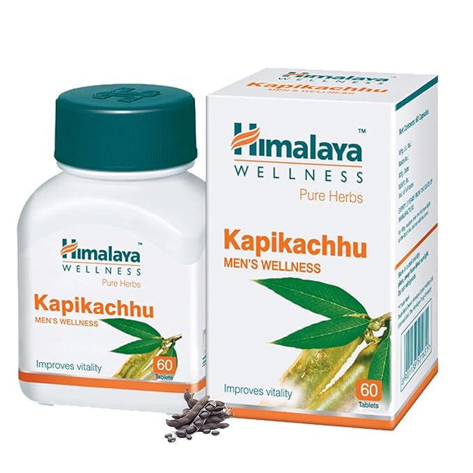 Himalaya Wellness-Pure-Herbs Kapikachhu 60 Tablets For men’s health, stamina level, male sexual disorders