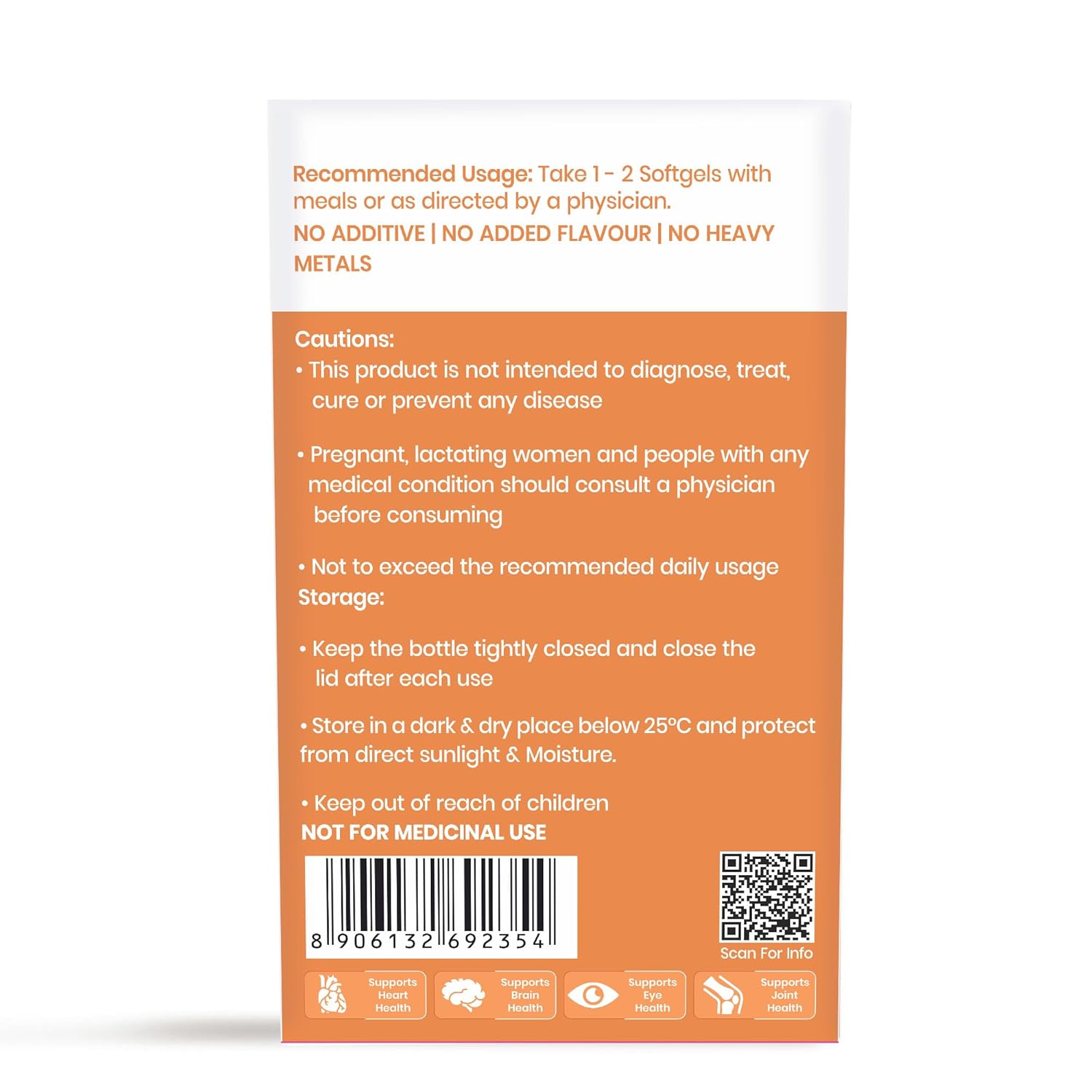Dr. Morepen COD Liver Oil Capsules | Finest Natural Omega 3, EPA & DHA | Pack of 100 Softgels