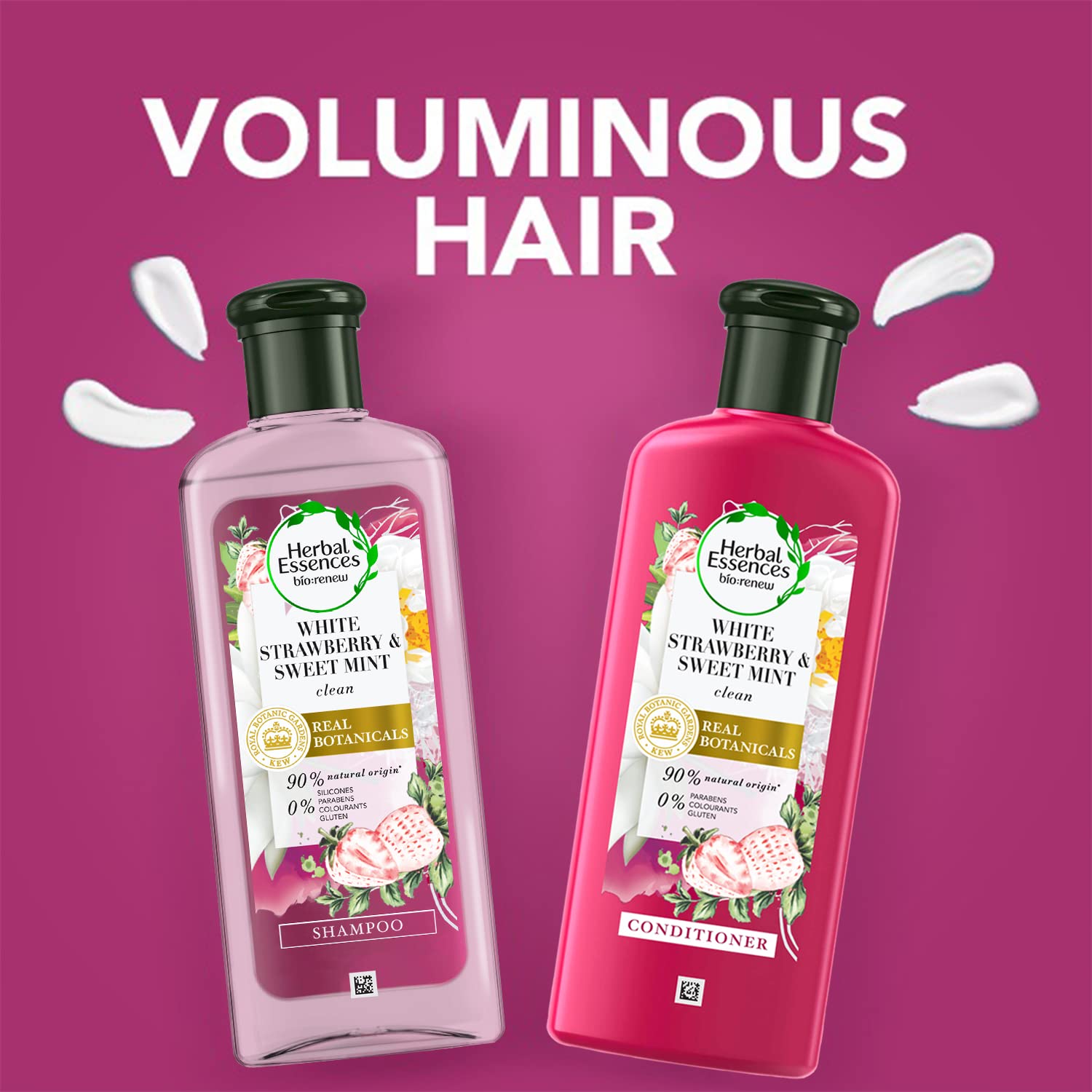 Herbal Essences White Strawberry & Sweet Mint SHAMPOO- For Cleansing and Volume 240 ml
