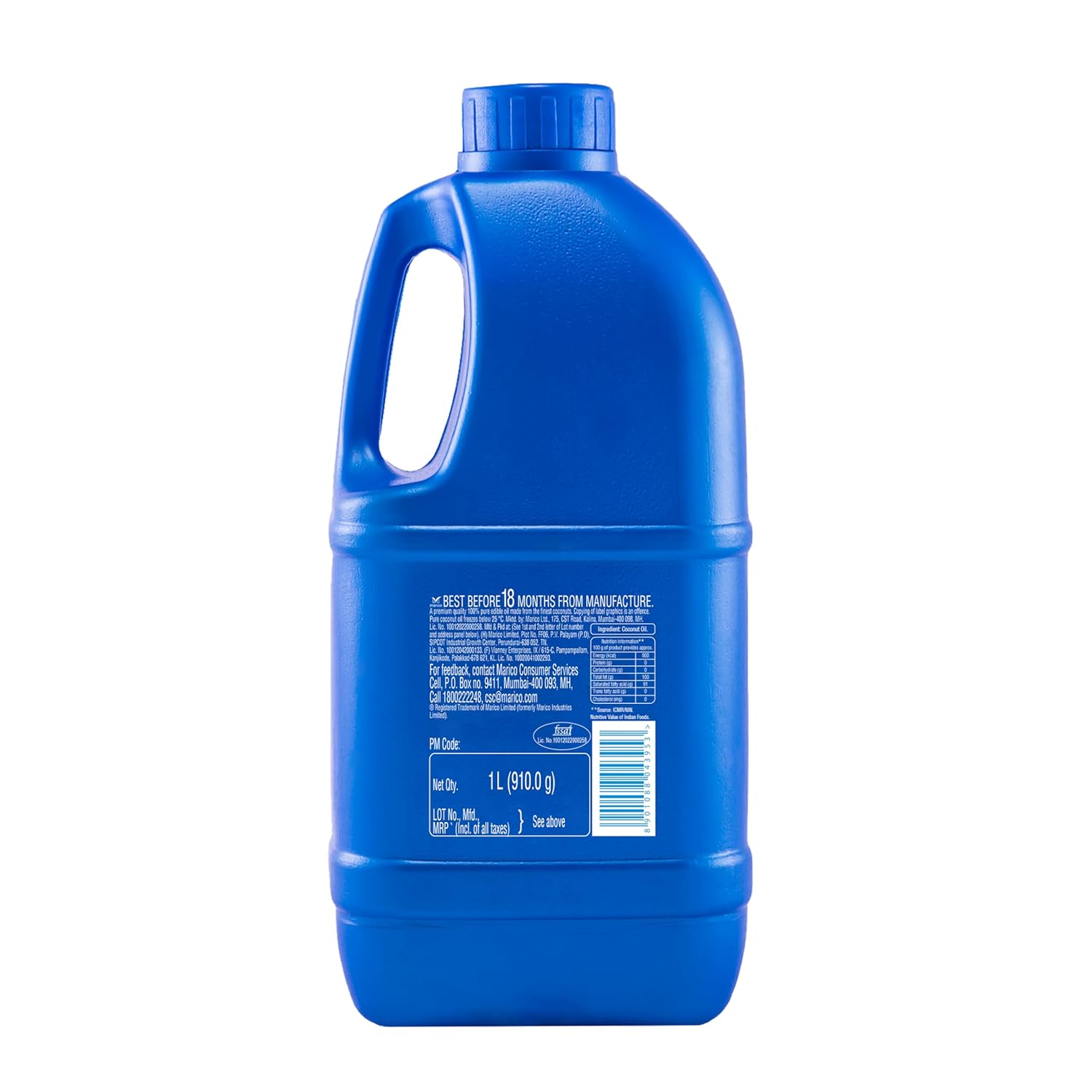 Parachute Coconut Oil - 1 L Pet Jar