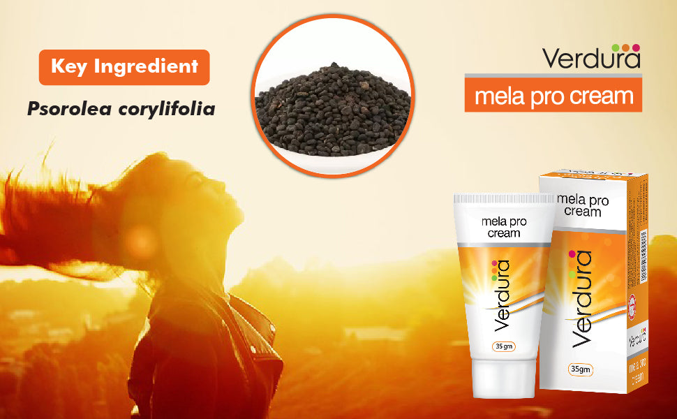 Dr JRK’s Verdura Mela Pro Cream (35 gm) For protection to the skin from U.V rays, vitiligo treatment