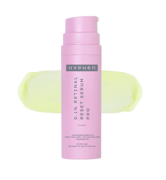 Hyphen 0.1% Retinal Reset, Retinol Derivative Serum Pro For Anti Aging, Reduce Fine Lines & Wrinkles (30ml)