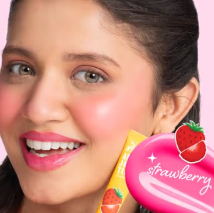 Nykaa Cosmetics Aqua Jelly Lip & Cheek Multi-use Water Tint - Strawberry (10ml)
