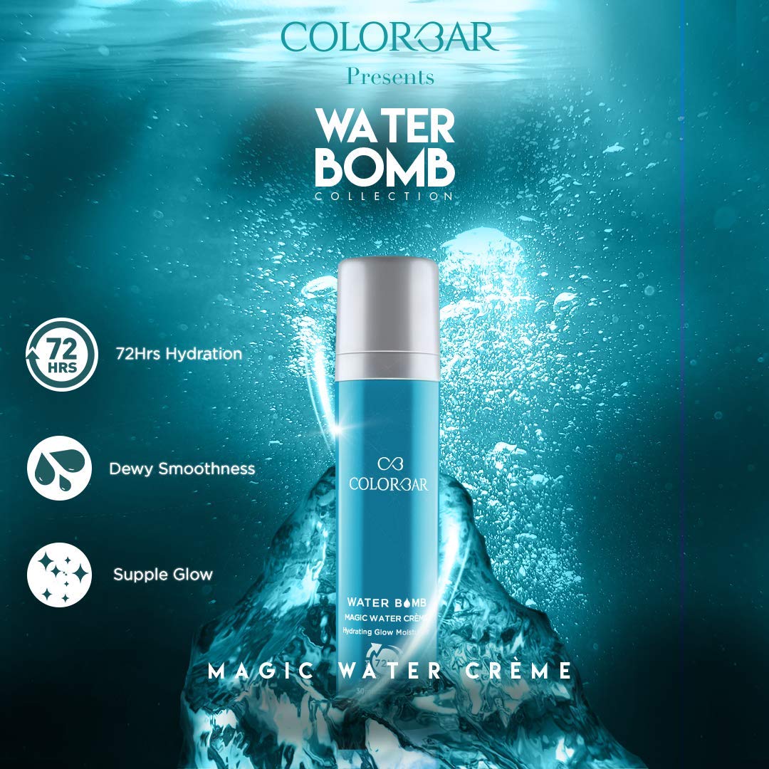 Colorbar Magic Water Crème, 30 ml |72 hours of instant and continuous hydration