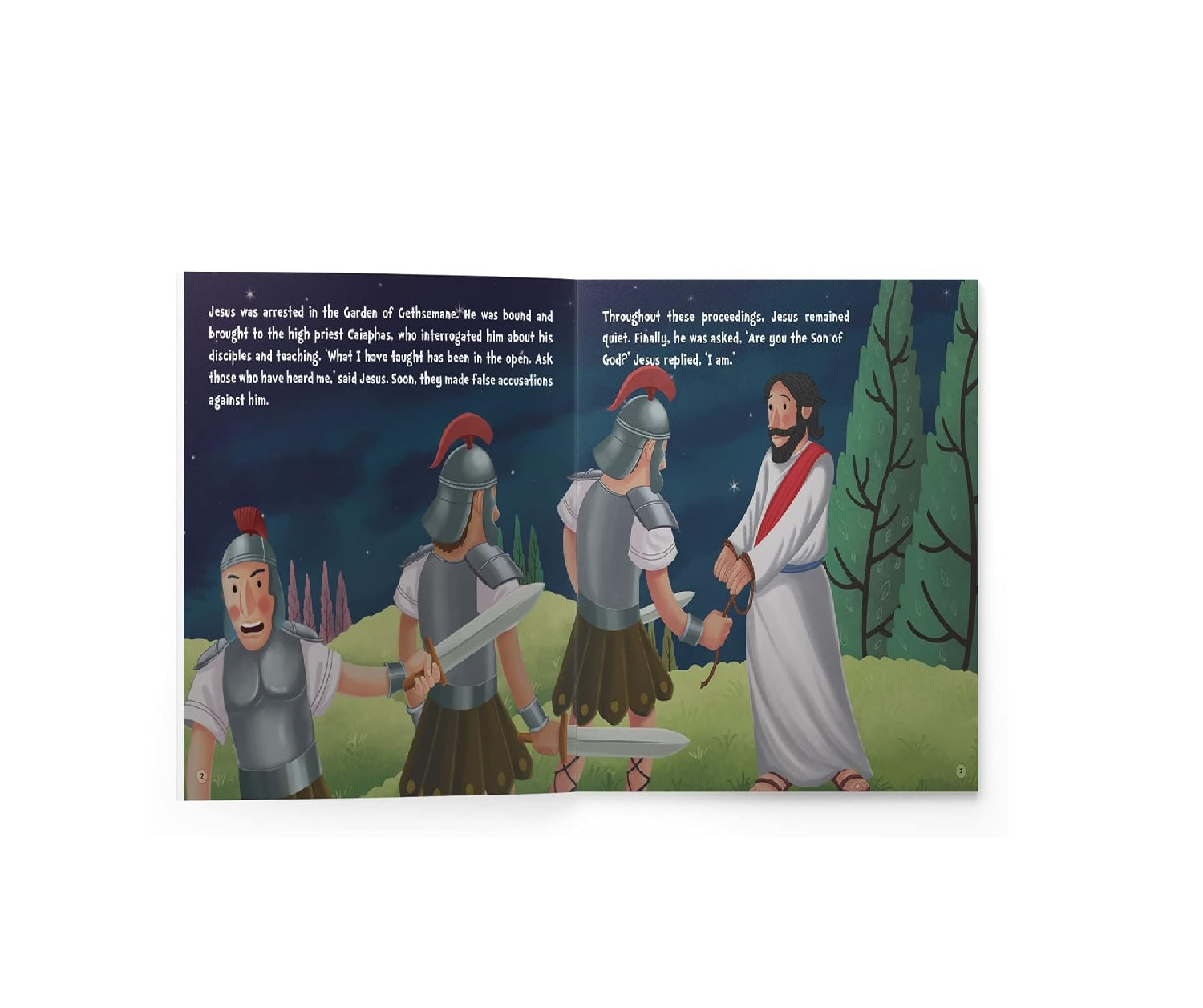 My First Illustrated Bible Story: Jesus Arrested and Tried Paperback  Book