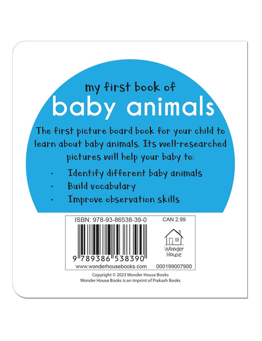 My First Book of Baby Animals |  Hardcover
