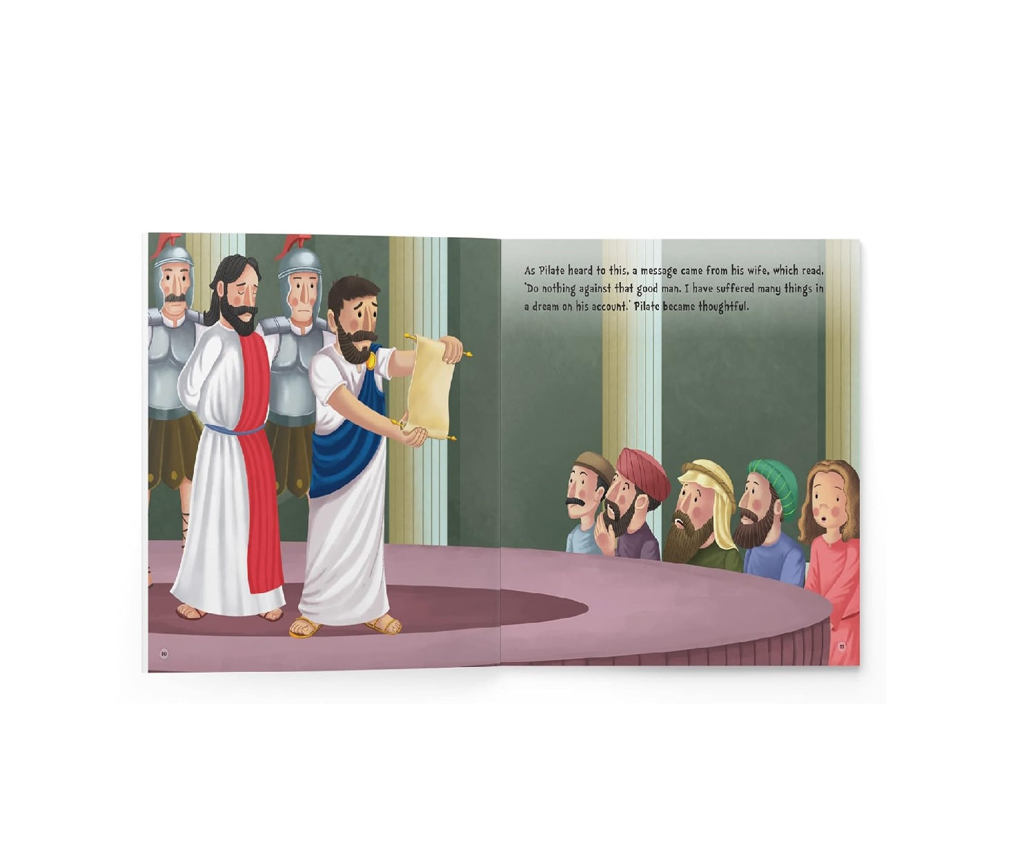 My First Illustrated Bible Story: Jesus Arrested and Tried Paperback  Book