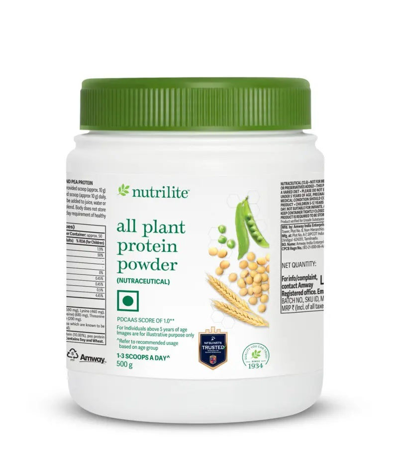 Amway Nutrilite All Plant Protein Powder - 500G – Quickcarto