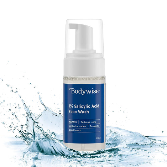 BeBodywise 1% Salicylic Acid Face Wash - 120 ml