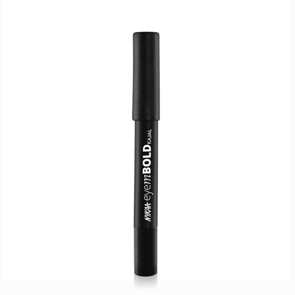 Nykaa Eyem Bold Kajal With Free Sharpener - Deep Black 001