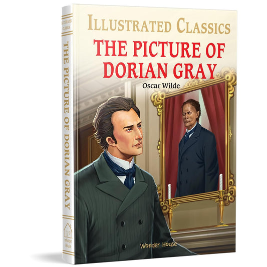 The Picture of Dorian Gray : Illustrated Abridged Children Classics English Novel with Review Questions Hardcover  Book