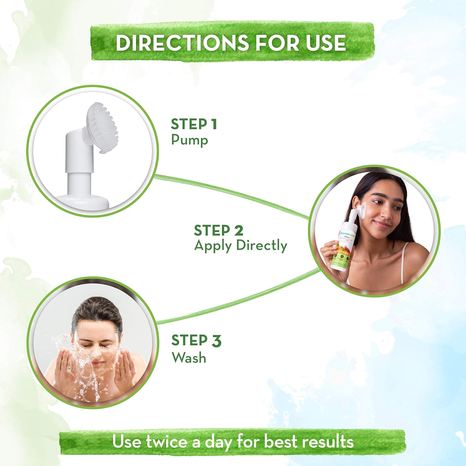 Mamaearth Ubtan Foaming Face Wash for Tan Removal - 150 ml