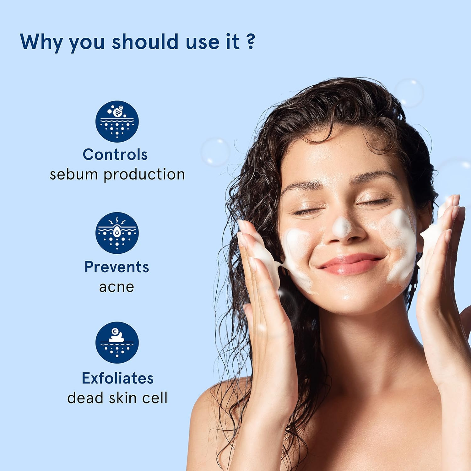 BeBodywise 1% Salicylic Acid Face Wash - 120 ml