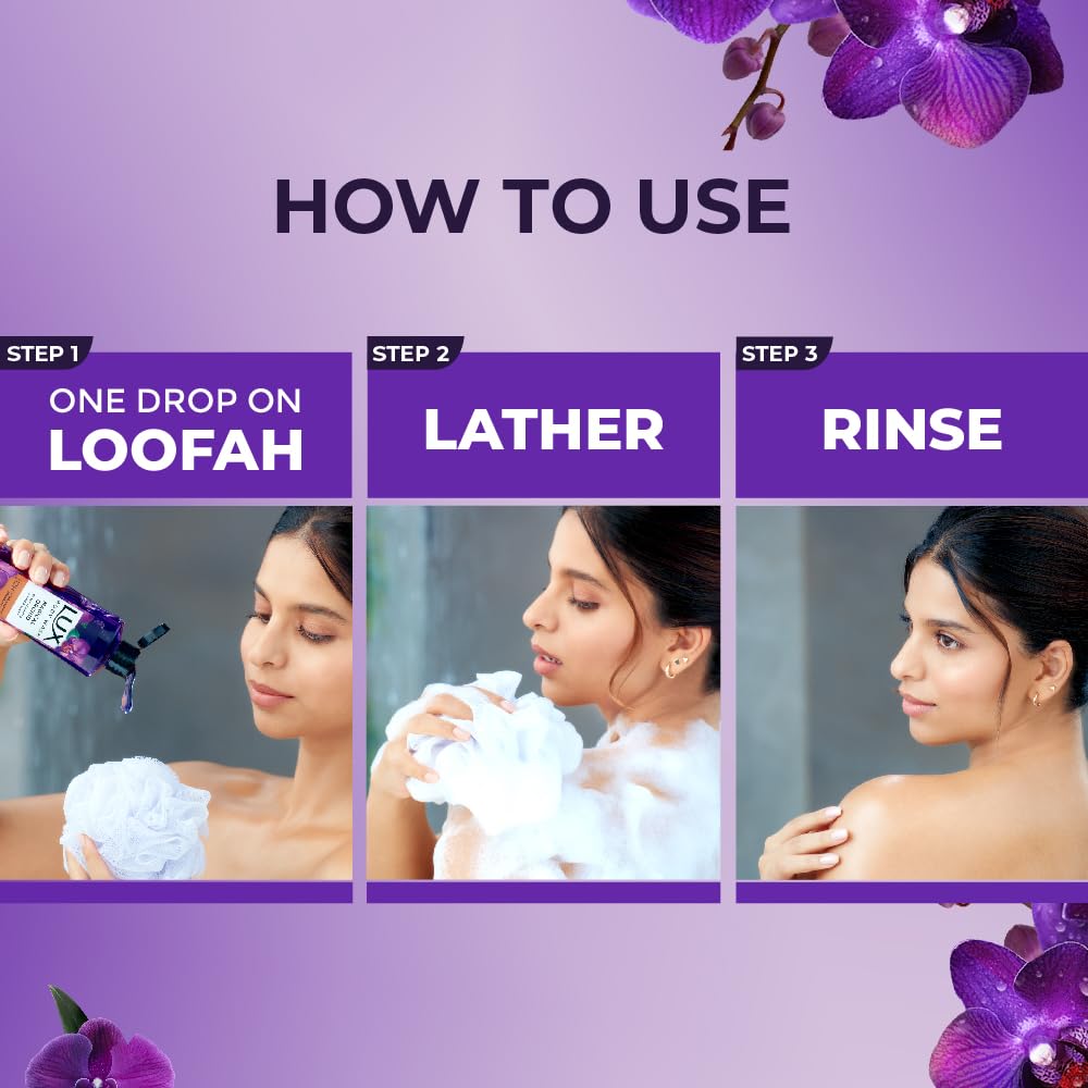 Lux Magical Orchid Bodywash with Black Orchid & Juniper Oil, 750 ml