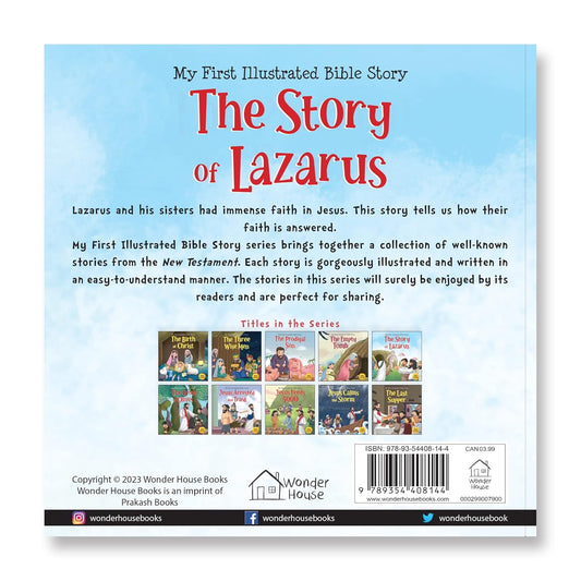 My First Illustrated Bible Story: The Story of Lazarus Paperback  Book