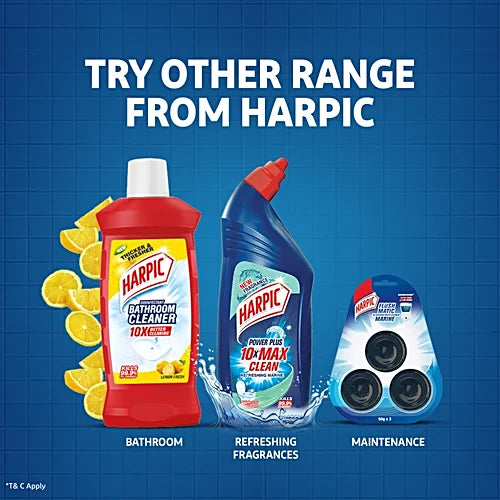 Harpic White & Shine Disinfectant Toilet Cleaner Bleach, 500 ml
