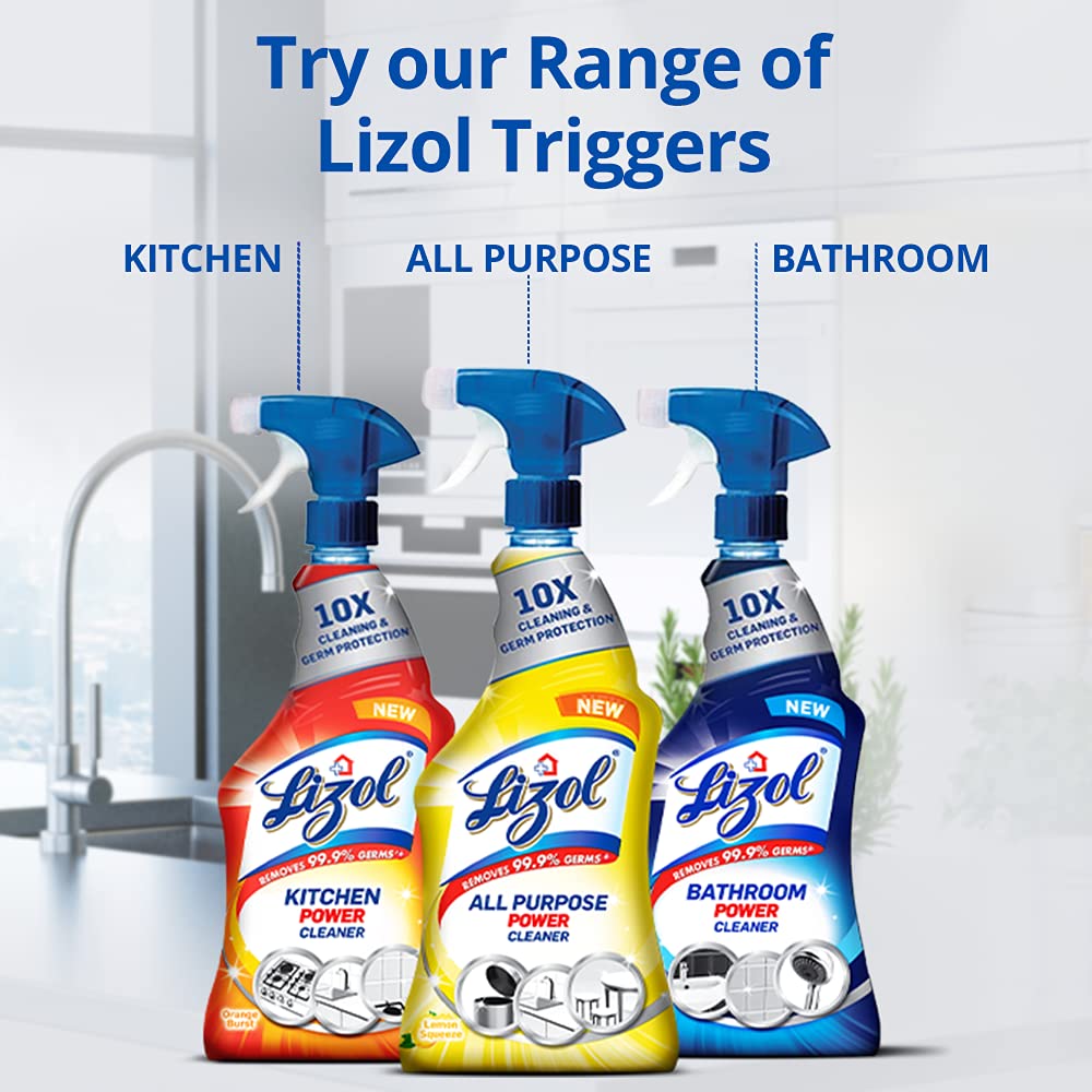 Lizol Power Bathroom Cleaner Trigger - 450 ml