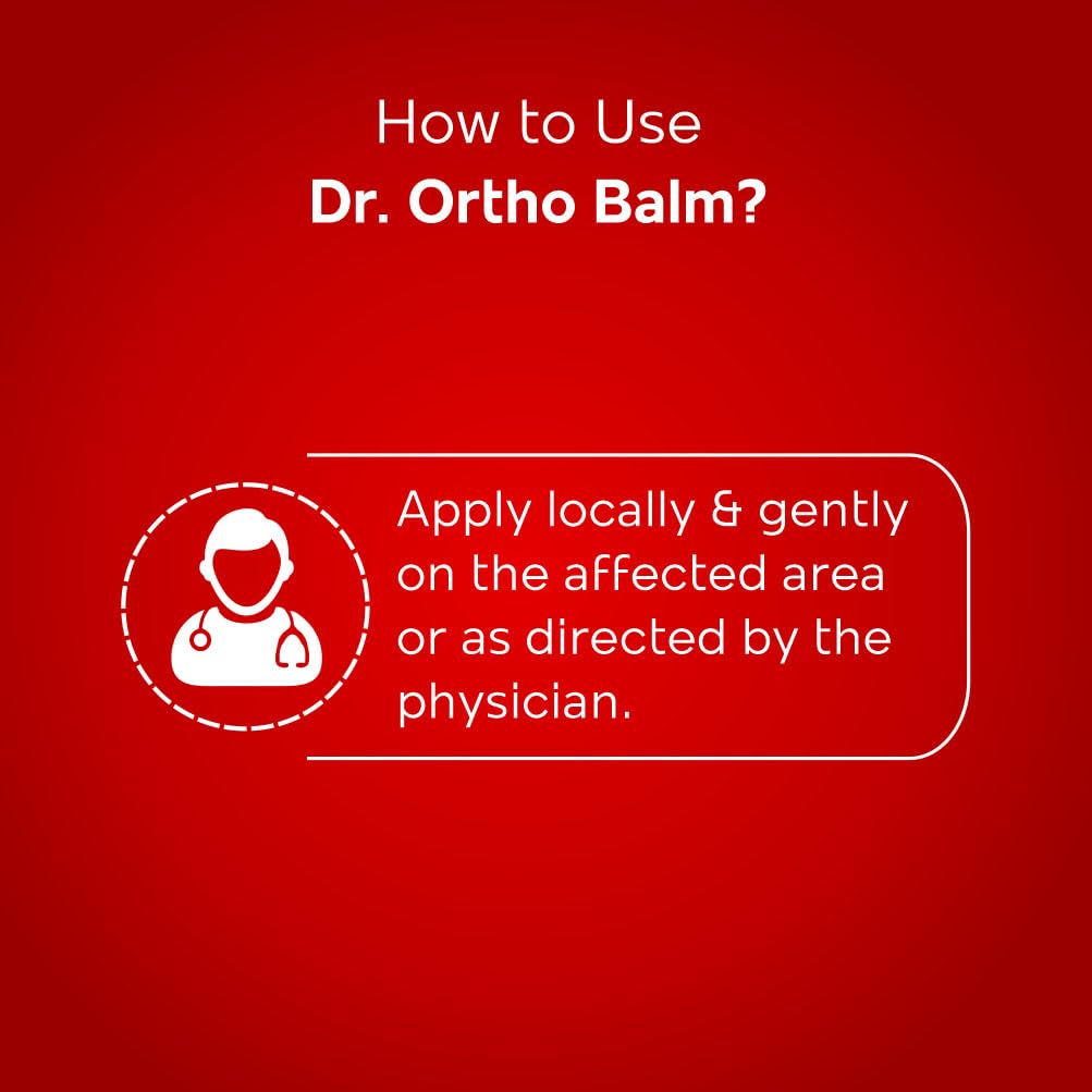 Dr Ortho Balm (40gm, Pack of 2) – 100% Ayurvedic For Joint Pain , Pain Relief